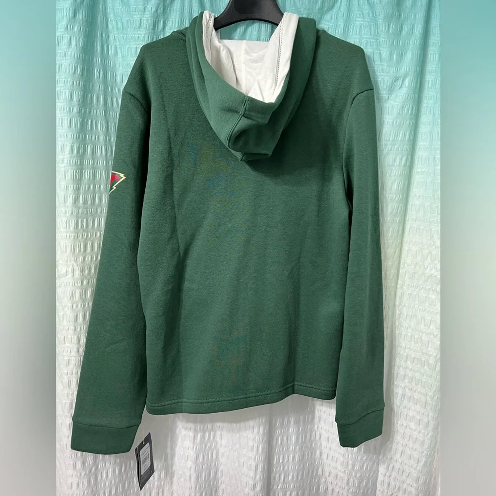 Fanatics Minnesota Wild Hockey Zip-Up Hoodie - Picture 2 of 8